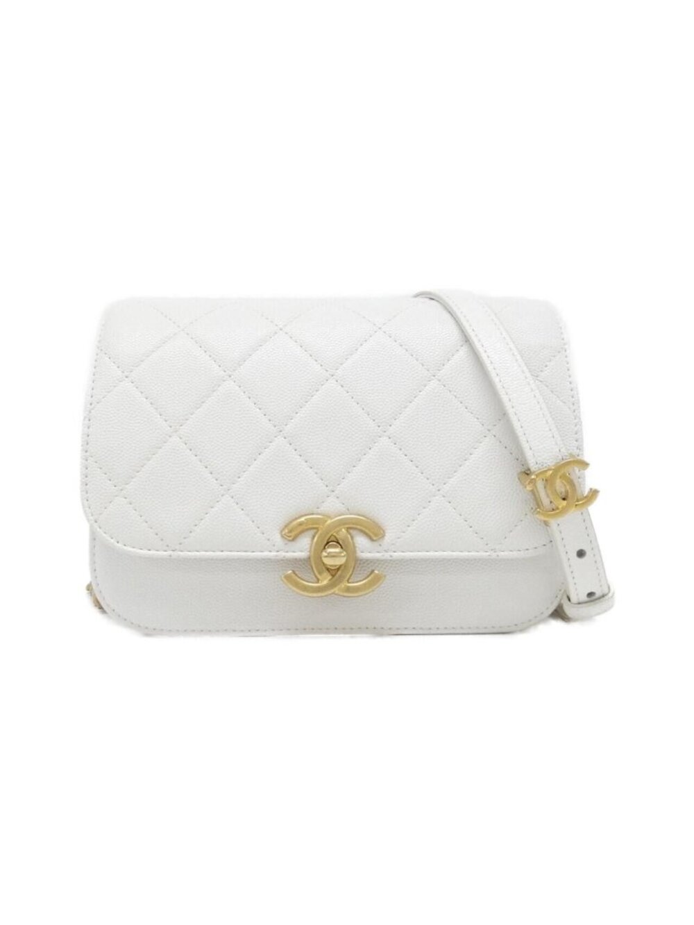 Chanel Shoulder Bag White